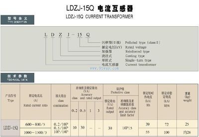 LDZJ-15Q系列高壓電流互感器-[報價-資料]--上海華邦工業商務網-www.91way.com